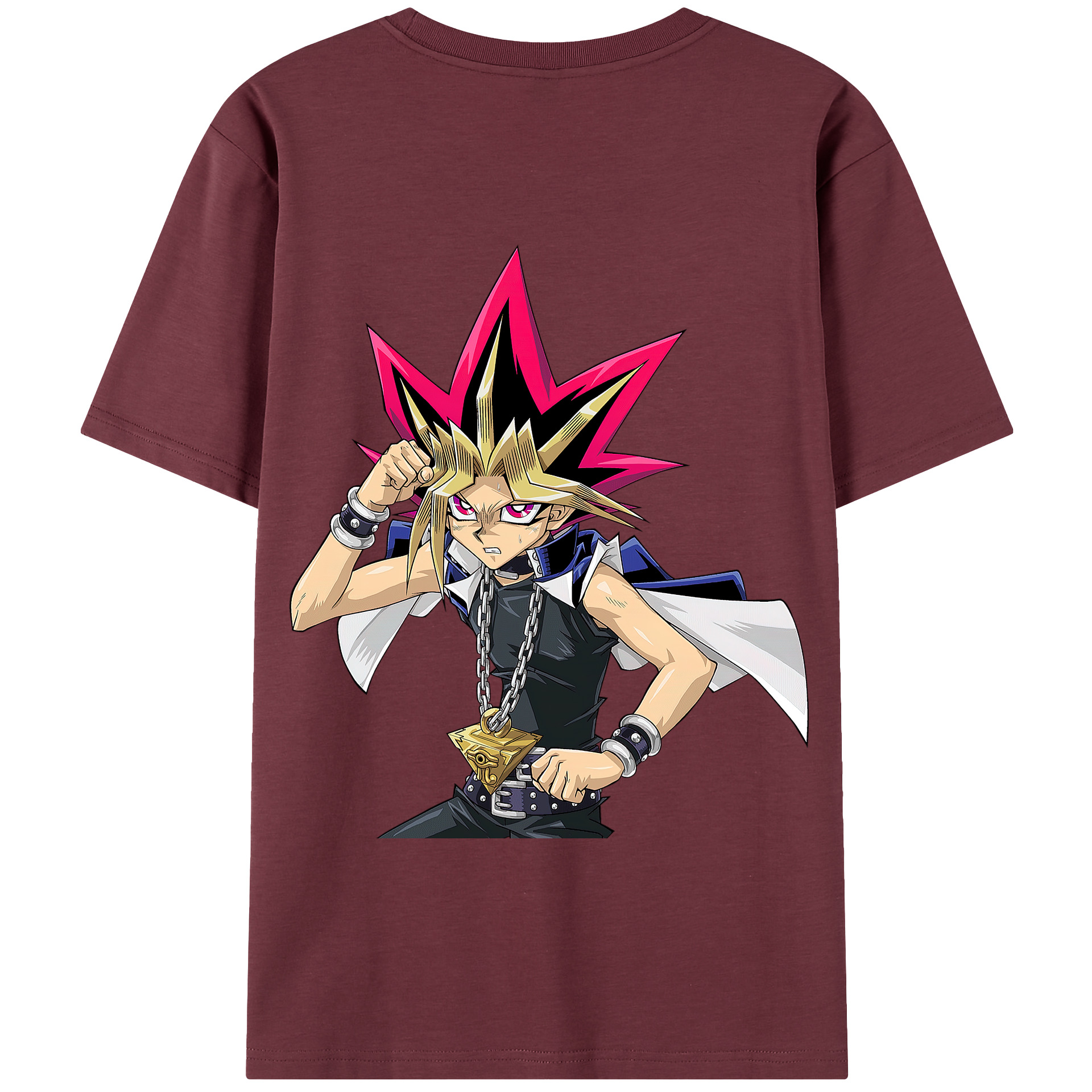 （画像用） 遊☆戯☆王 Yu-Gi-Oh! 綿100％半袖Tシャツ（背面プリント）